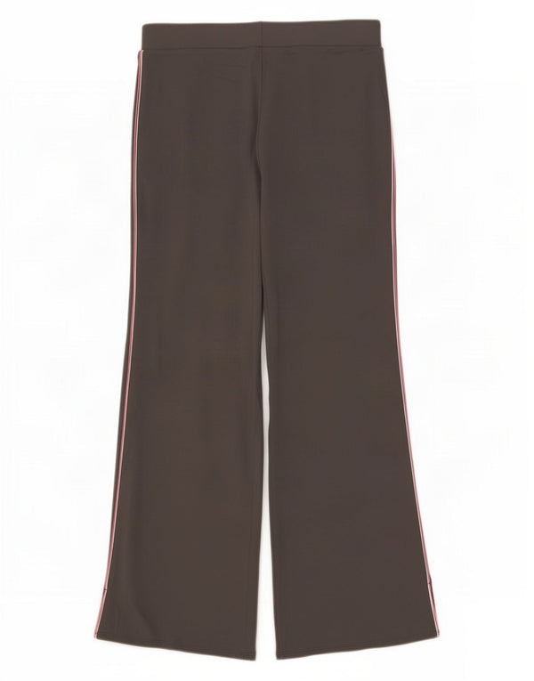 Calça de treino feminina Marks & Spencer com perna larga Reino Unido 12 cinza médio