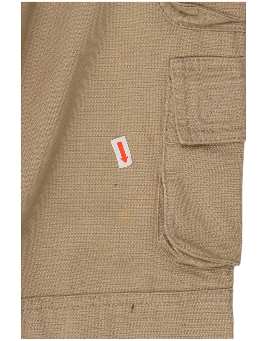 Calça cargo reta masculina SLAM IT 50 grande W34 L33 bege
