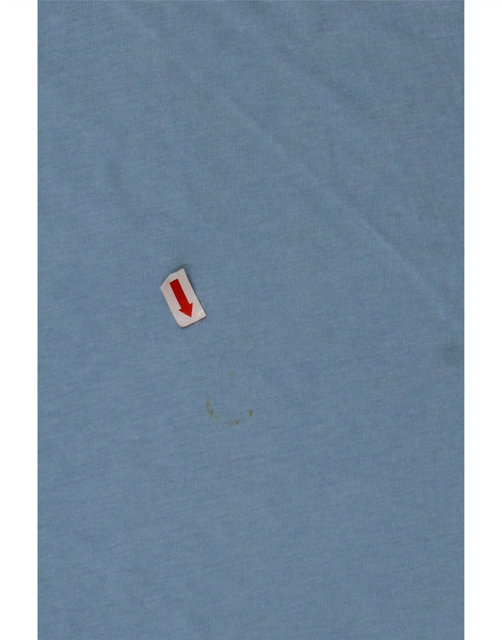 Camiseta masculina ESPRIT Top grande algodão azul