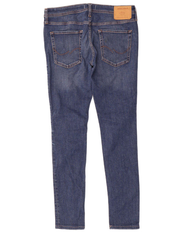 Jeans skinny masculino Jack & Jones W33 L32 algodão azul