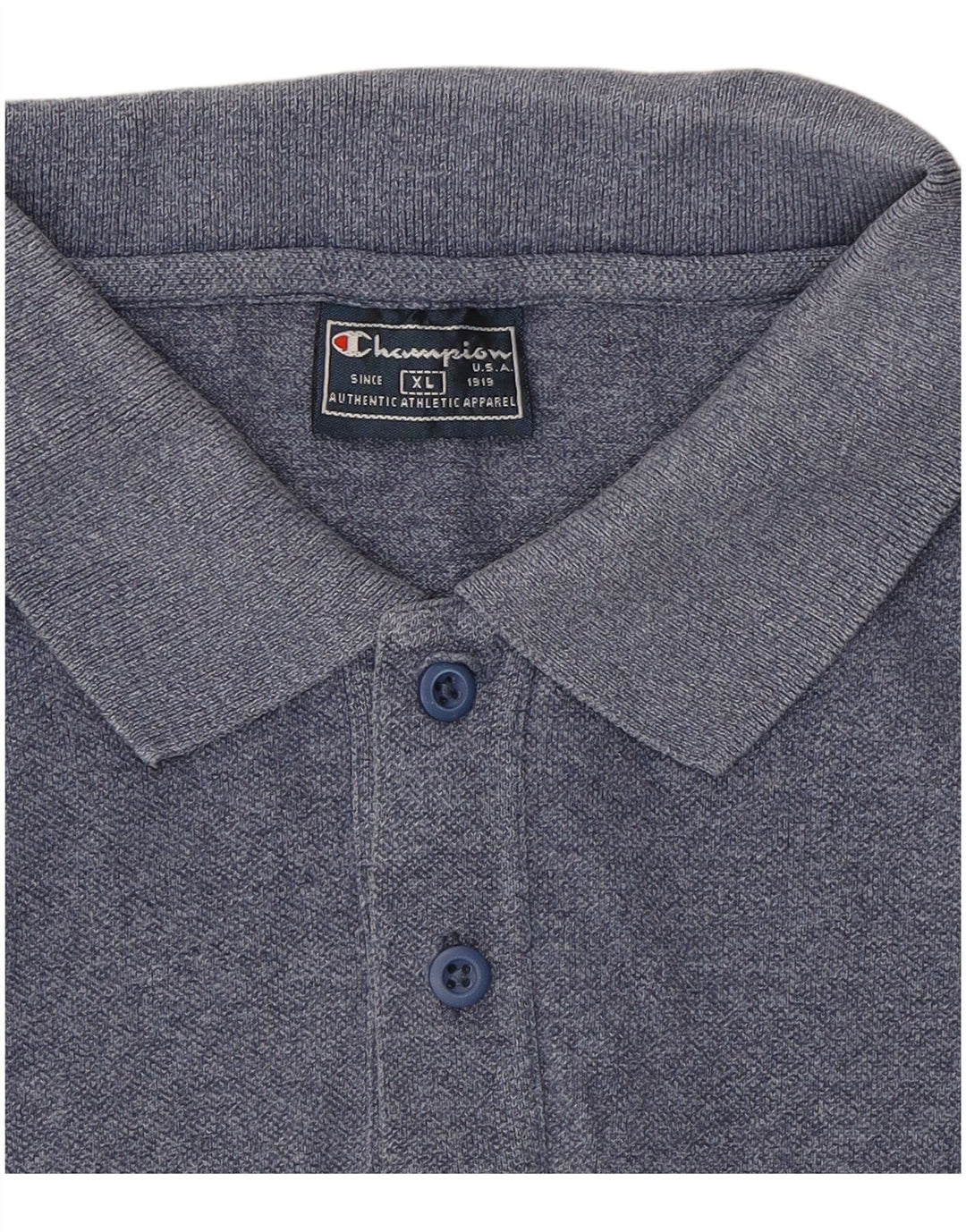 Camisa polo masculina CHAMPION XL algodão azul