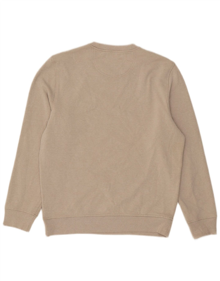 Izod moletom masculino jumper grande poliéster cinza