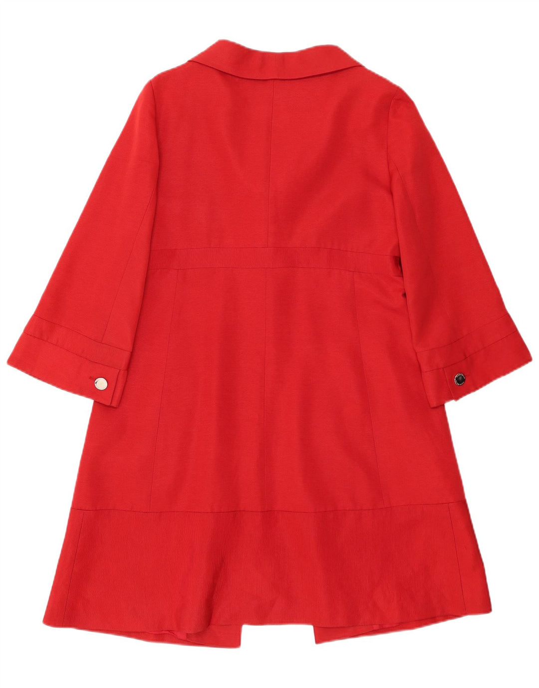 Sobretudo feminino KAREN MILLEN manga 3/4 Reino Unido 10 pequeno algodão vermelho