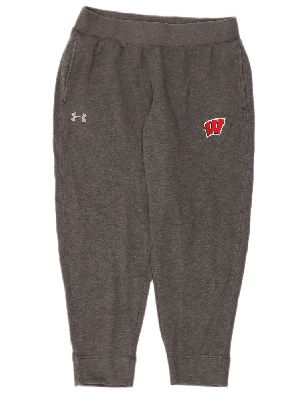 Under Armour Calças de treino femininas Joggers UK 14 cinza médio
