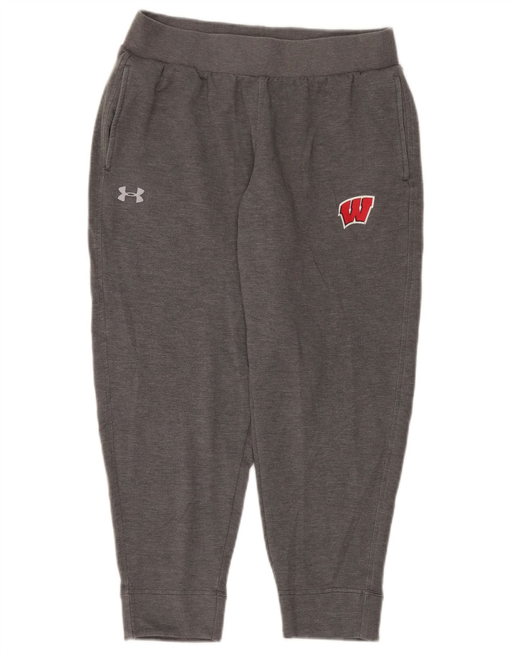 Under Armour Calças de treino femininas Joggers UK 14 cinza médio
