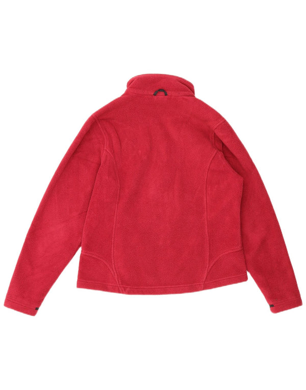 Jaqueta Jack Wolfskin Feminina Liner Fleece UK 12/14 Médio Rosa