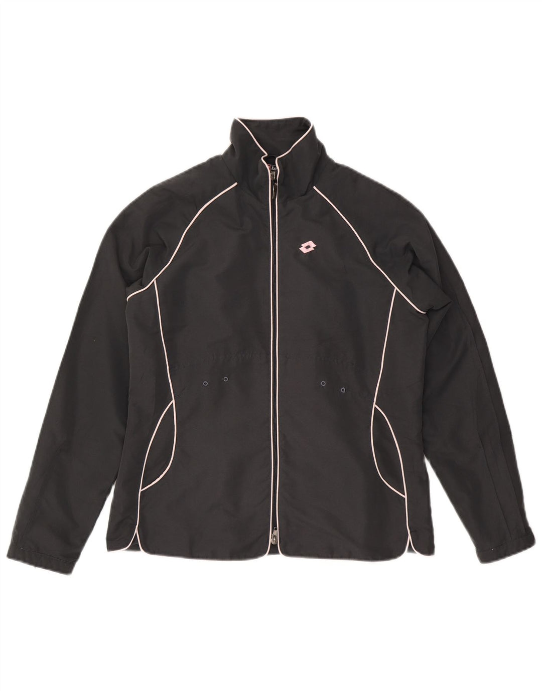 Lotto Womens Full Tracksuit UK 10 Pequeno Cinza