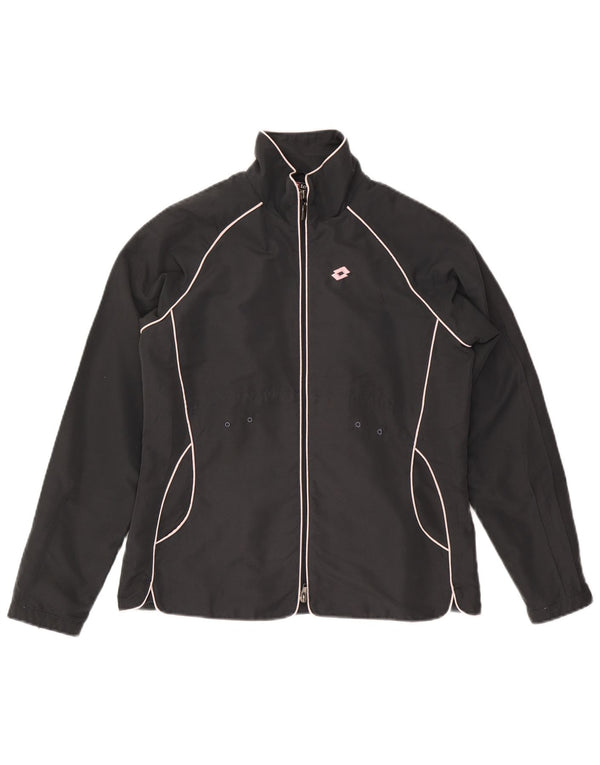 Lotto Womens Full Tracksuit UK 10 Pequeno Cinza