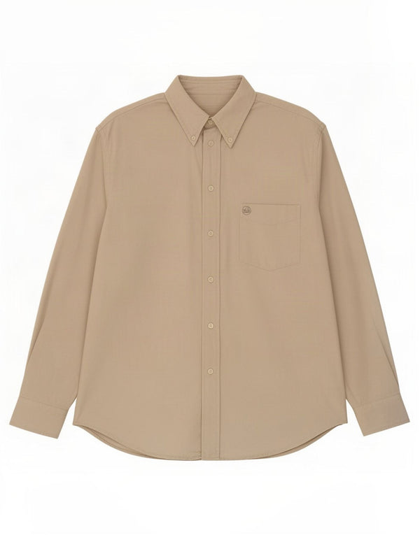 Camisa masculina Murphy & Nye Sailmakers grande algodão bege