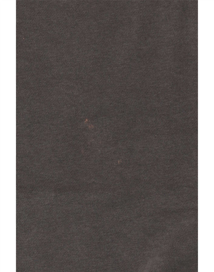 Nike feminino gráfico oversized moletom jumper UK 14 médio cinza algodão