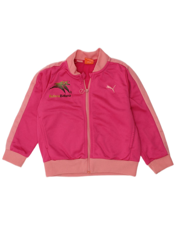 Jaqueta PUMA Baby Girls Graphic 18-24 Meses Poliéster Rosa