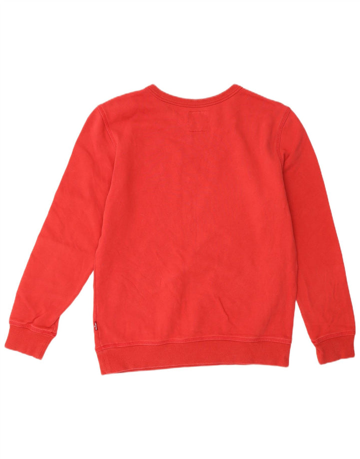 Moletom gráfico LEVI'S Boys 15-16 anos algodão vermelho
