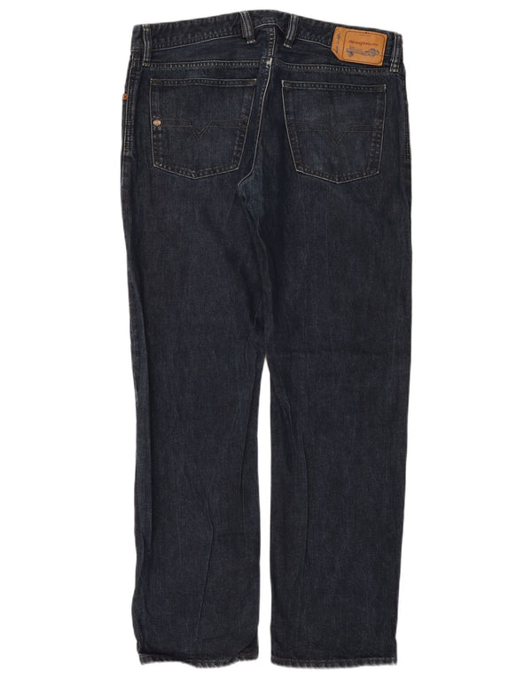 Diesel Masculino Waykee Regular Straight Jeans W34 L32 Azul Algodão