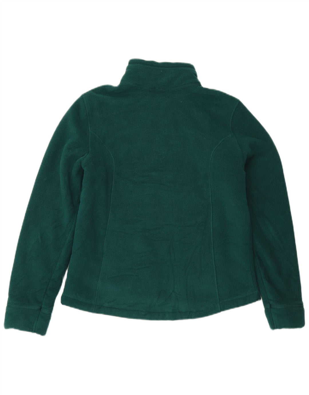 Jaqueta de lã feminina Marks & Spencer Reino Unido 12 poliéster verde médio