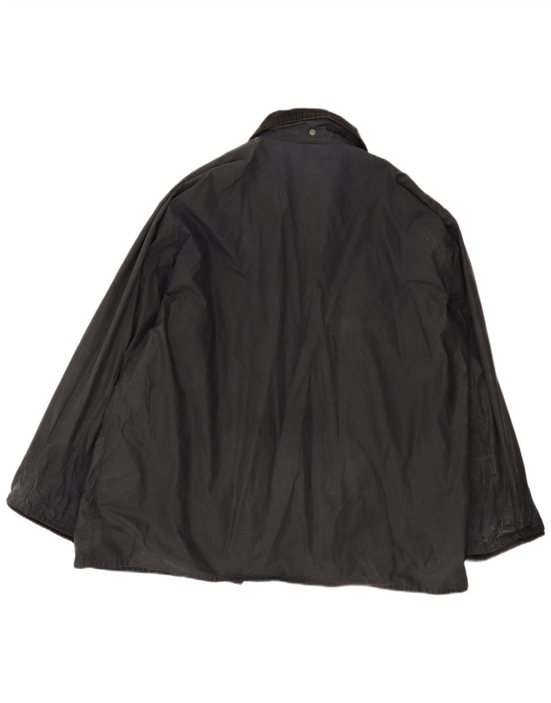 Jaqueta masculina Fermoy de algodão encerado UK 42 XL azul marinho