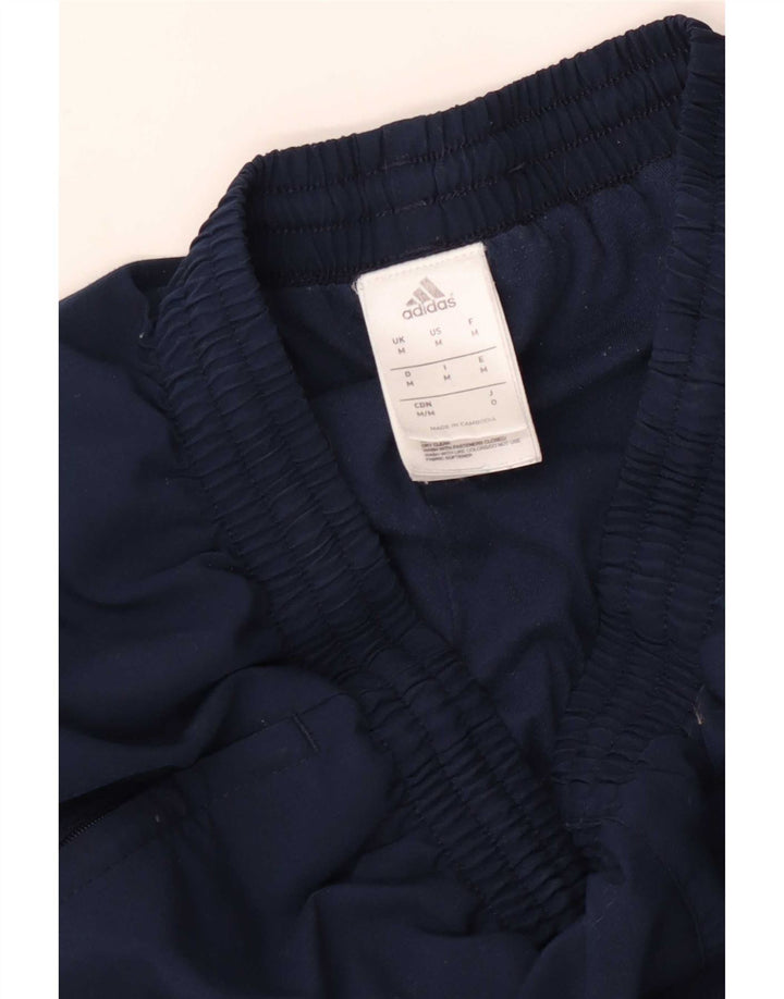 Adidas Mens Treino Calças Joggers Médio Azul Marinho Poliéster