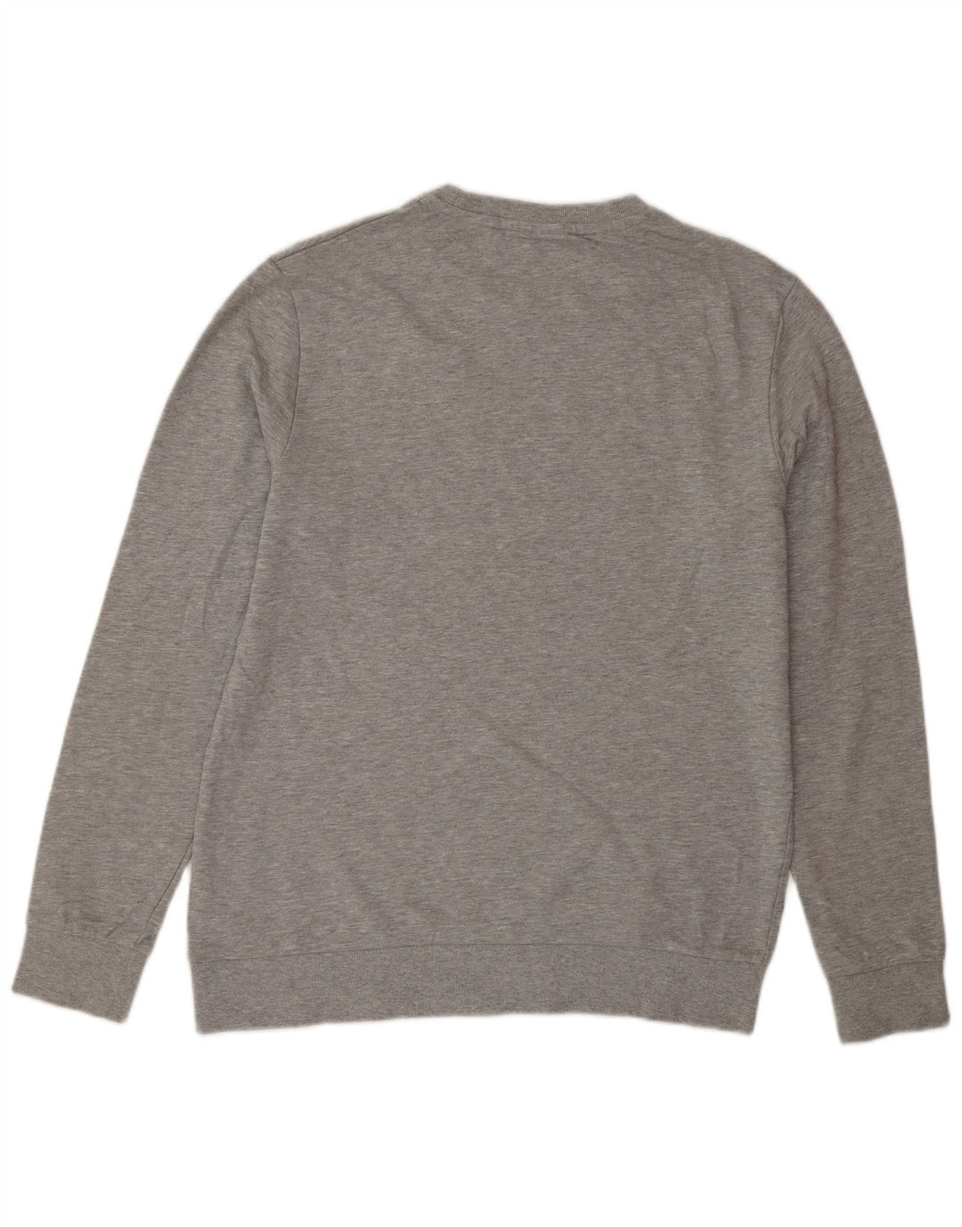 Jack & Jones moletom masculino jumper grande algodão manchado cinza