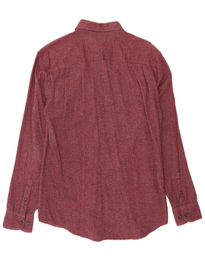 Camisa masculina de flanela PENGUIN XS algodão marrom