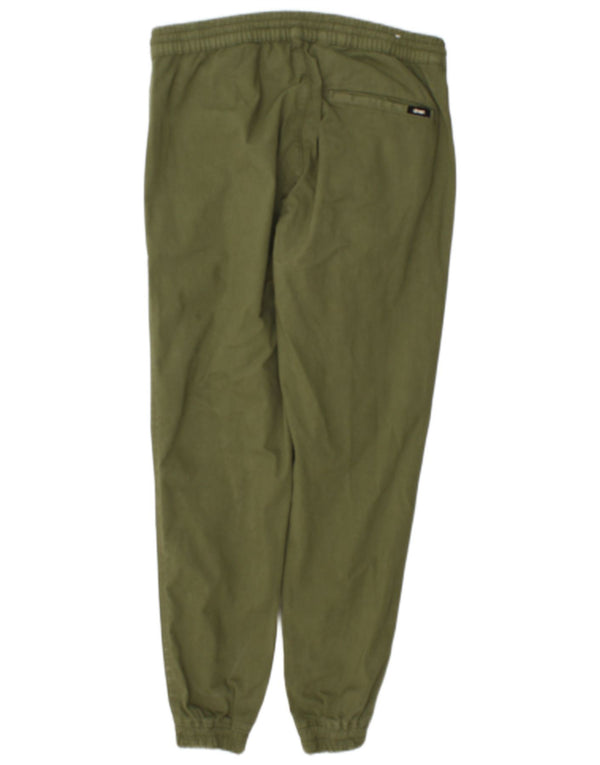 Calça jogger masculina Zara Chino médio W31 L28 algodão cáqui
