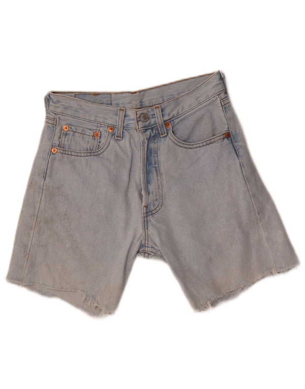 Shorts jeans masculino 501 Levi's W26 XS azul algodão