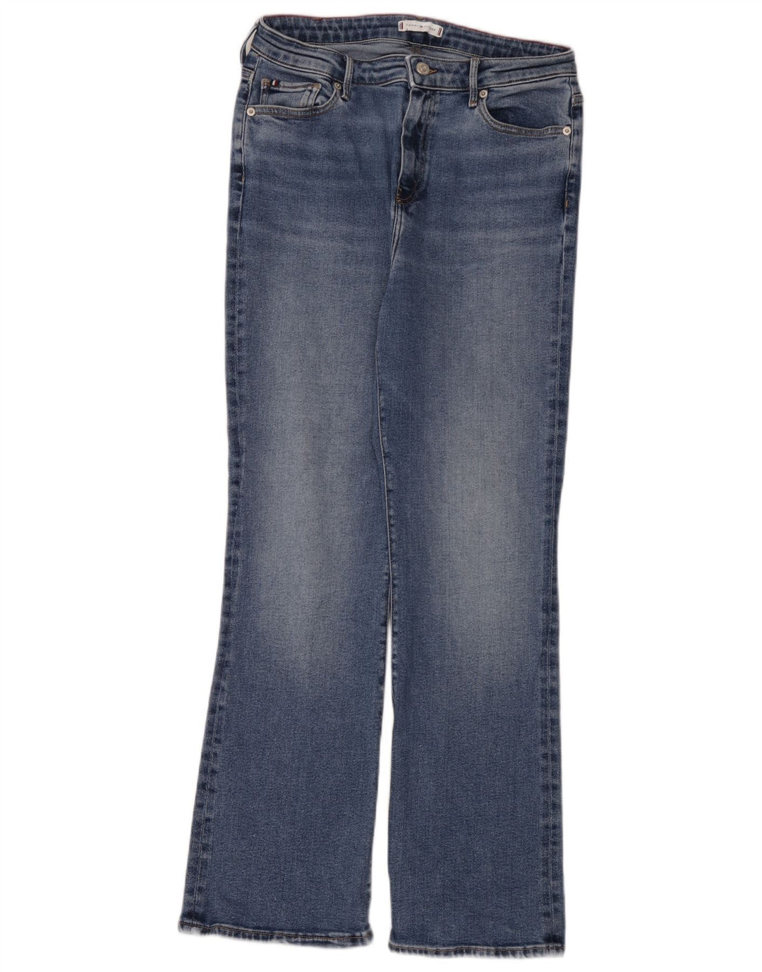 Jeans feminino Tommy Hilfiger Bootcut W32 L30 azul