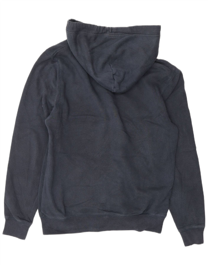 JACK WILLS Suéter masculino com capuz e zíper XL azul marinho algodão
