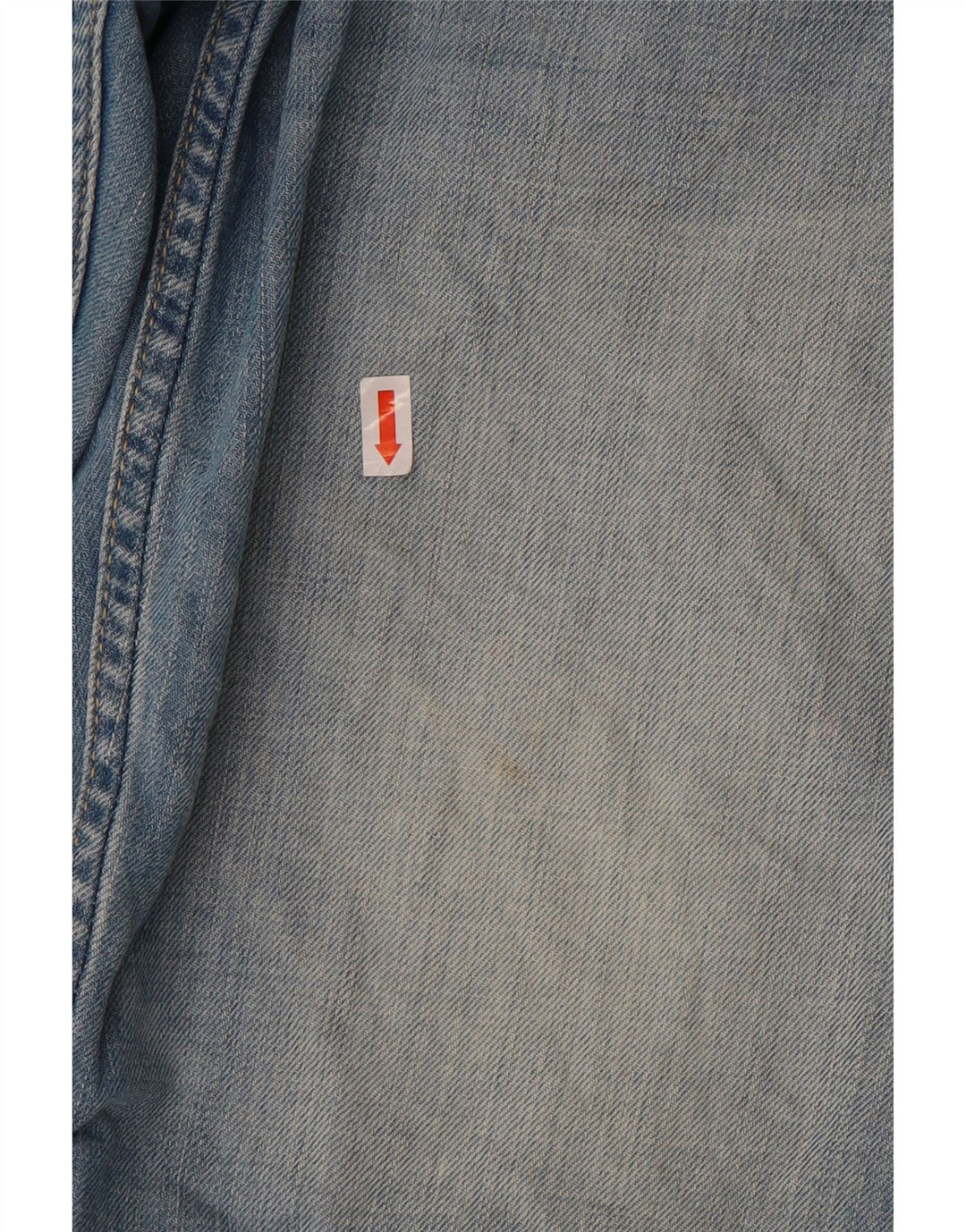 Shorts jeans masculino LEE W33 algodão azul médio