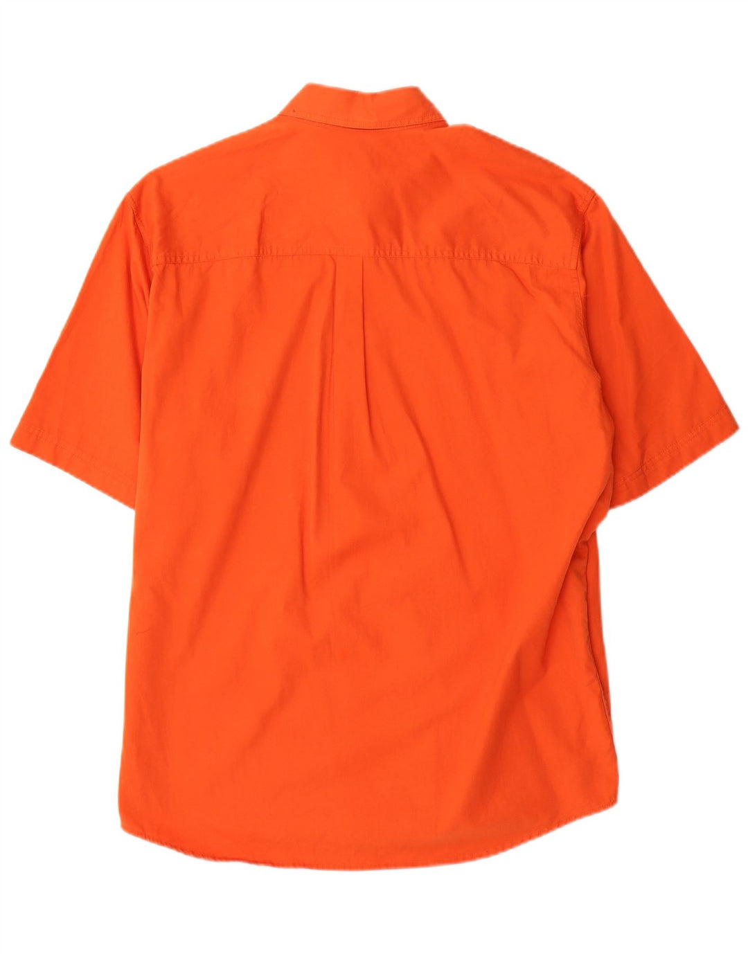 EDDIE BAUER Camisa masculina de manga curta grande algodão laranja