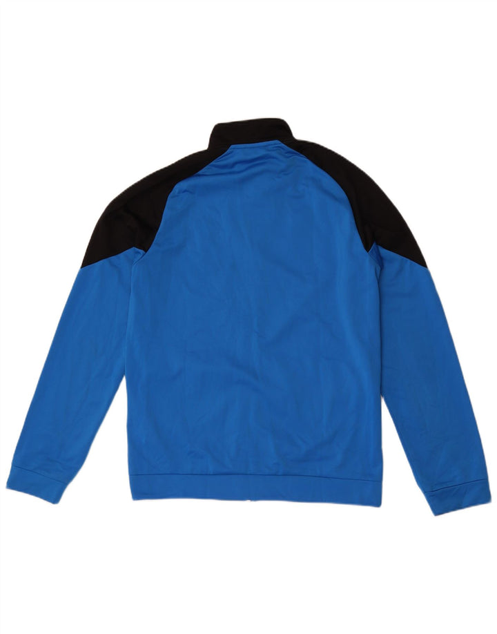 Jaqueta Puma Boys Graphic Tracksuit Top 15-16 Anos Azul Colorblock