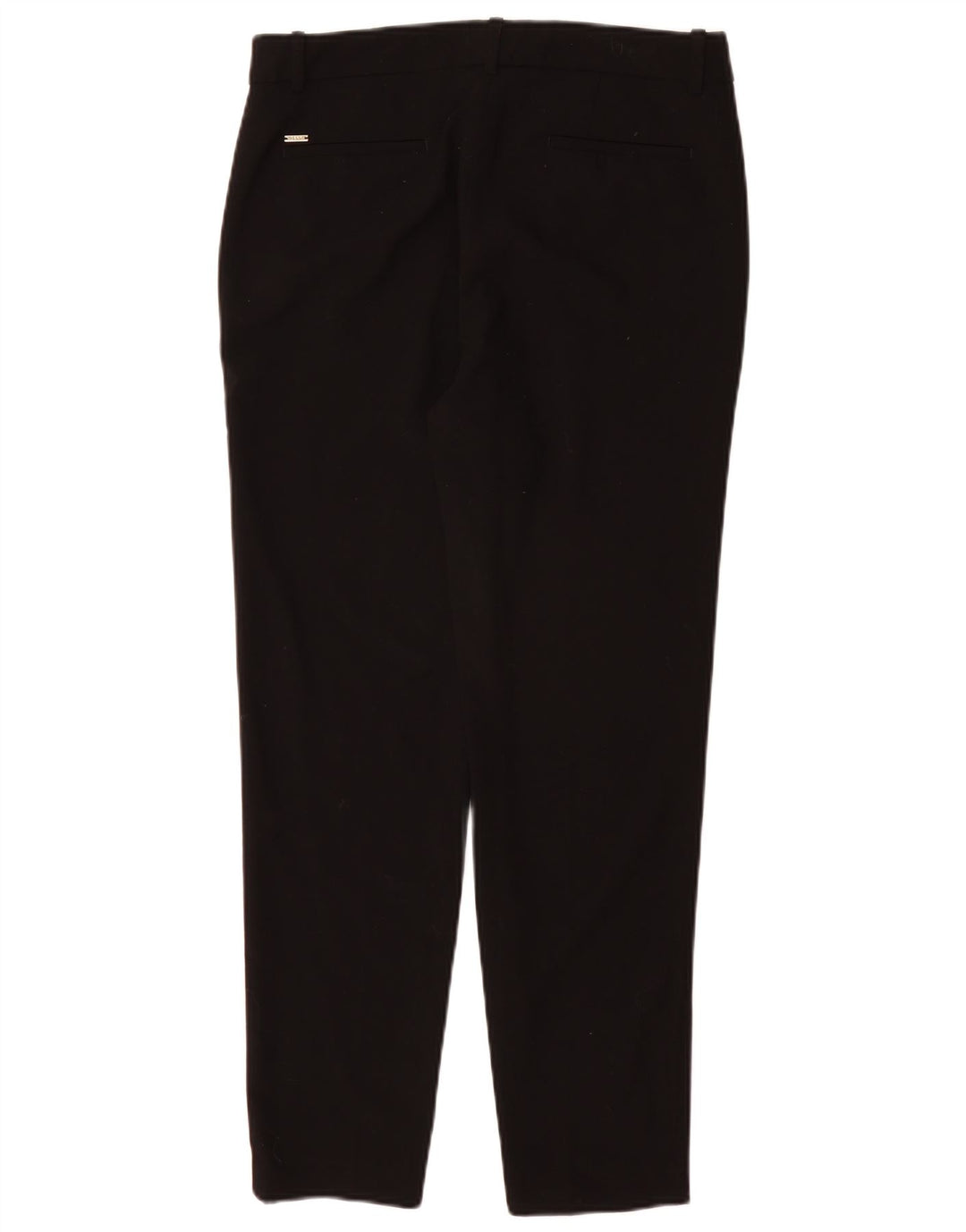 Calça Chino Feminina DKNY Slim EUA 6 Médio W32 L29 Poliéster Preto