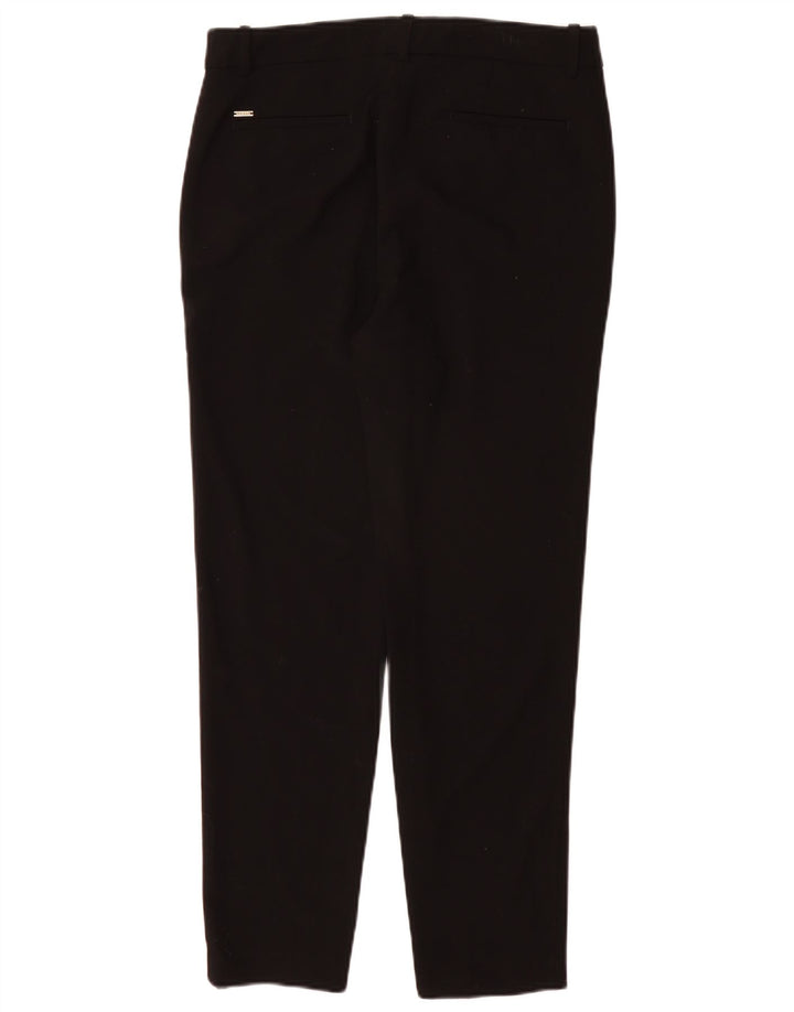 Calça Chino Feminina DKNY Slim EUA 6 Médio W32 L29 Poliéster Preto