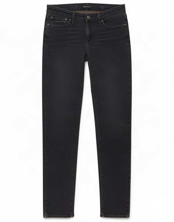 Levi's Womens Demi Curve Mid Rise Skinny Jeans W29 L34 Azul Marinho Algodão