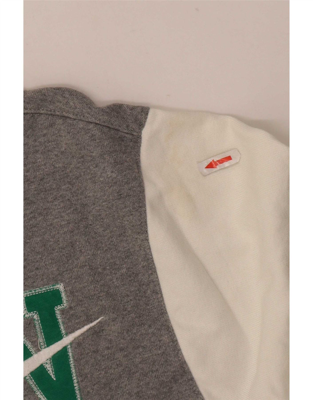Jaqueta masculina Nike Graphic Tracksuit Top Pequeno Cinza Colorblock Algodão