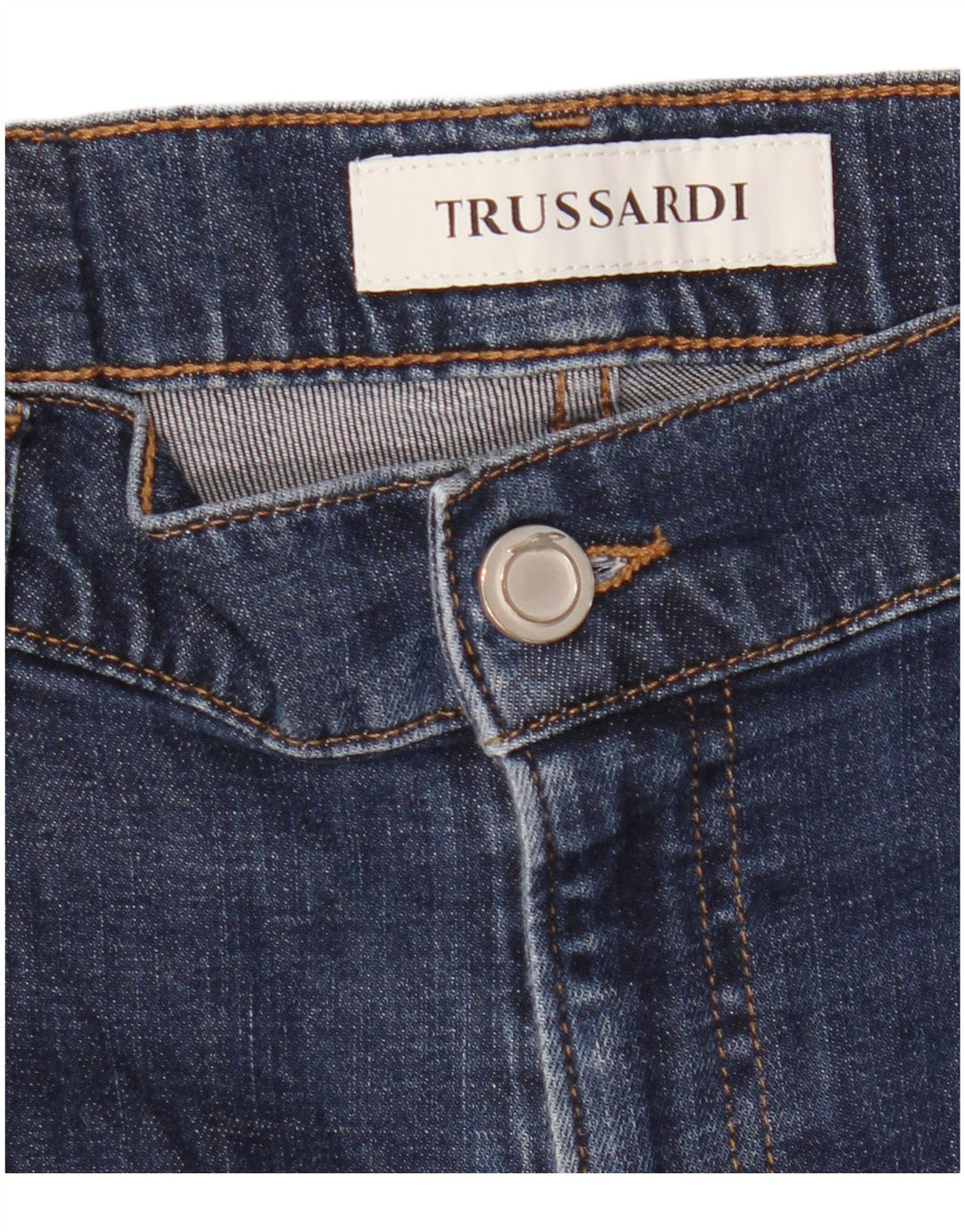 Jeans Slim Masculino TRUSSARDI W34 L32 Azul Marinho