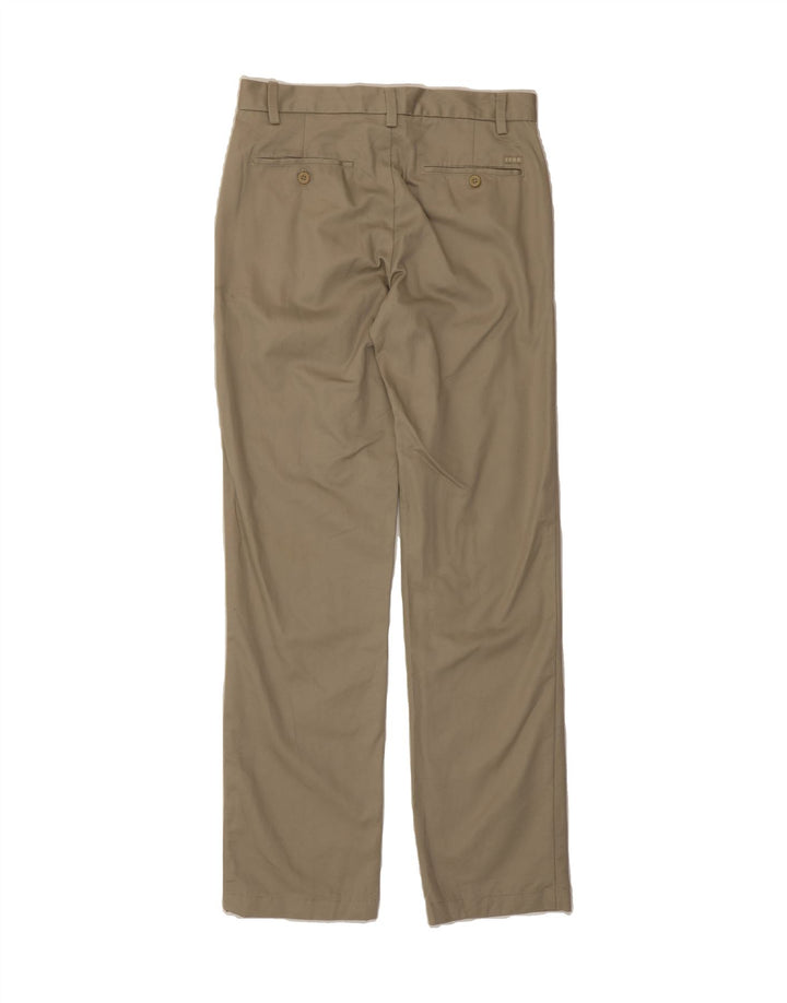 IZOD Mens Slim Fit Chino Trousers W31 L34 Beige Cotton Vintage Izod and Second-Hand Izod from Messina Hembry 