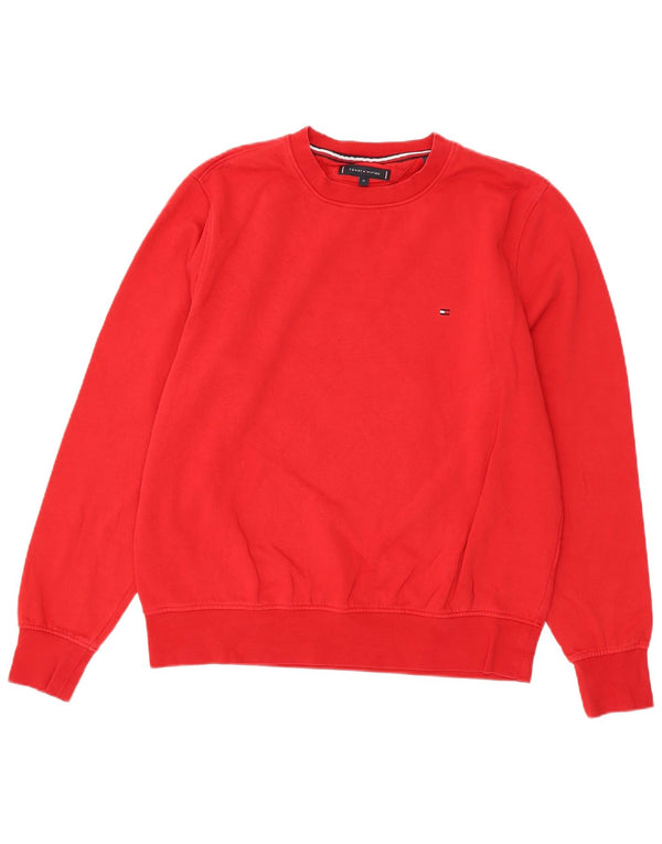 TOMMY HILFIGER moletom masculino Jumper XL algodão vermelho