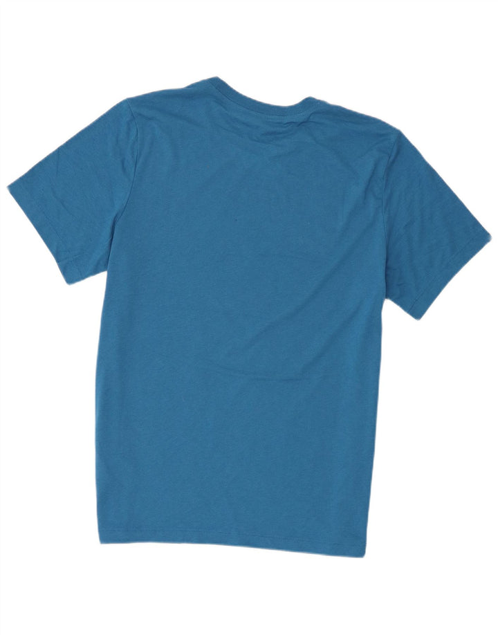Camiseta Nike Masculina Dri Fit Graphic Top Grande Azul Poliéster