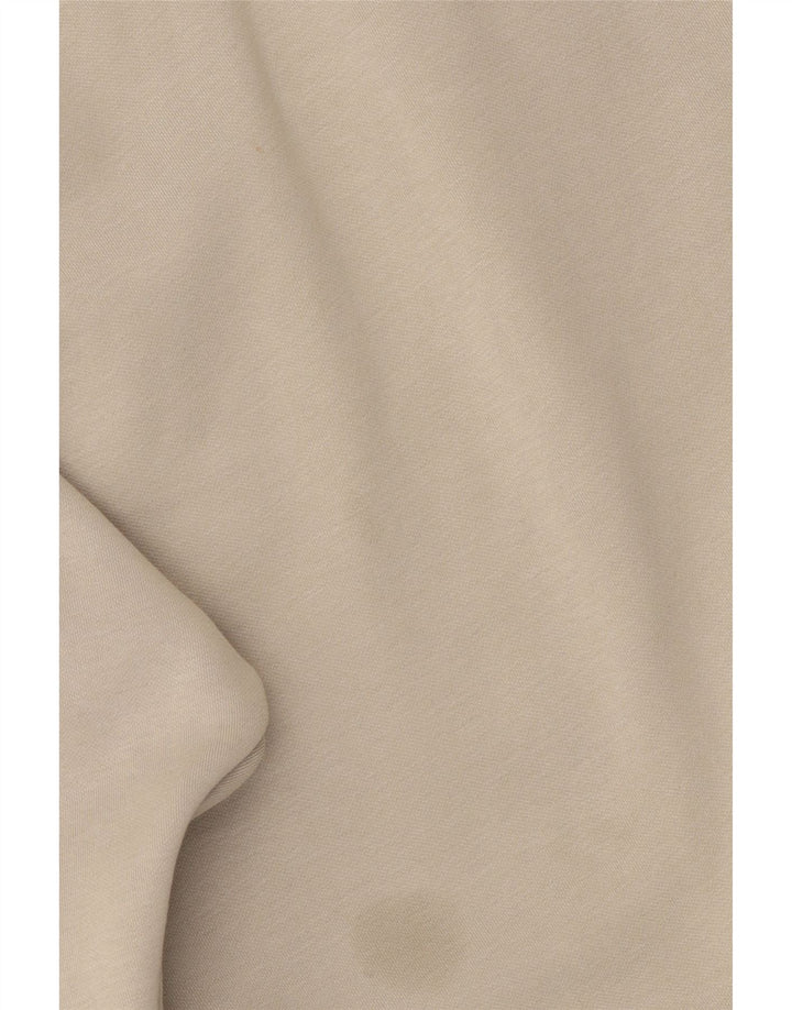 Adidas masculino gráfico oversized moletom com capuz pequeno bege