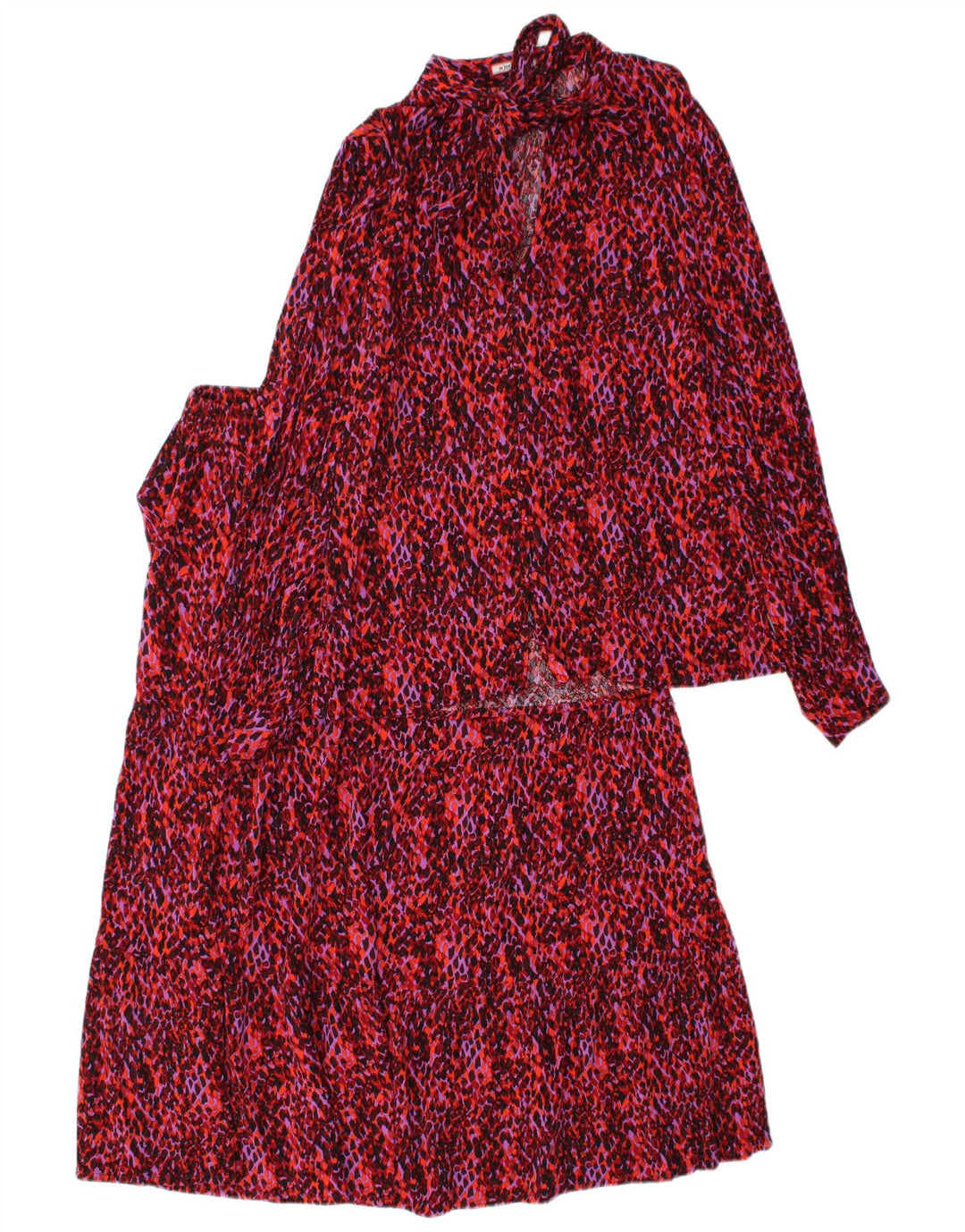 Conjunto de saia feminina JOE BROWNS de 2 peças Reino Unido 14 médio W30 multicolorido