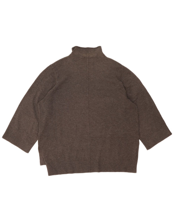 Suéter feminino com gola tartaruga French Connection UK 18 XL cinza