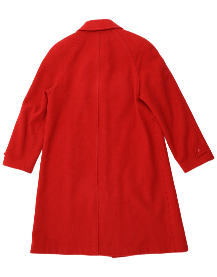 Sobretudo feminino EASTEX UK 14 grande lã vermelha