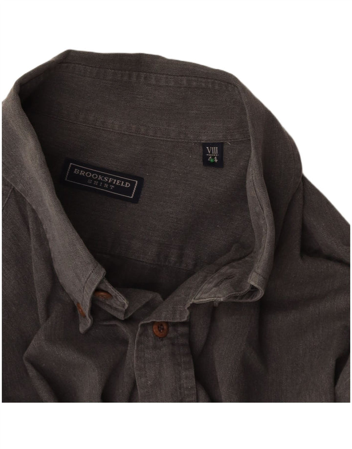 Camisa masculina BROOKSFIELD tamanho 44 XL cinza