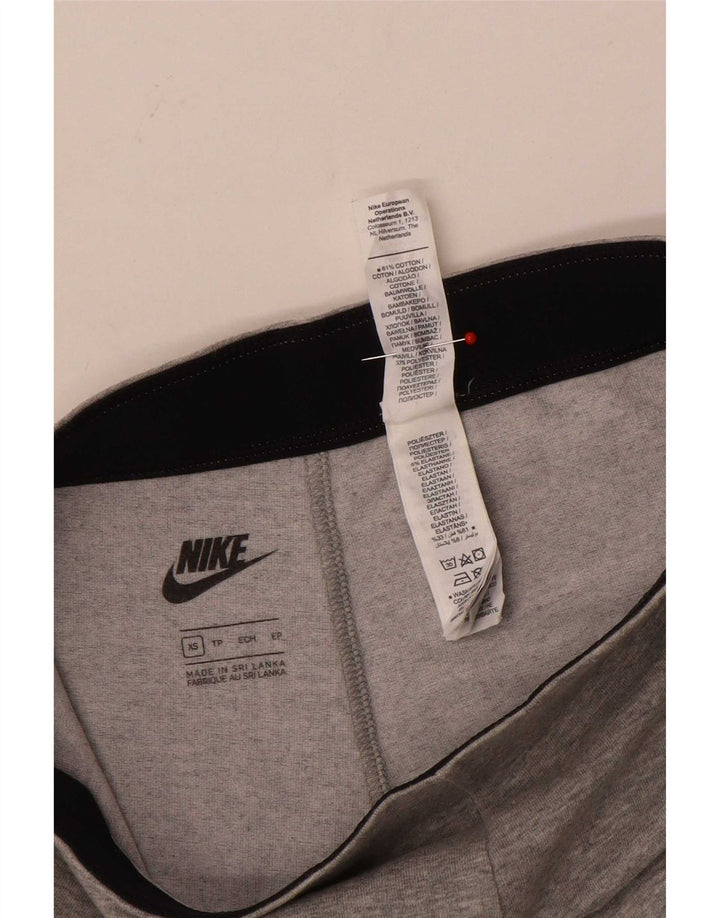 Leggings Nike Mulher UK 6 XS Cinza Algodão