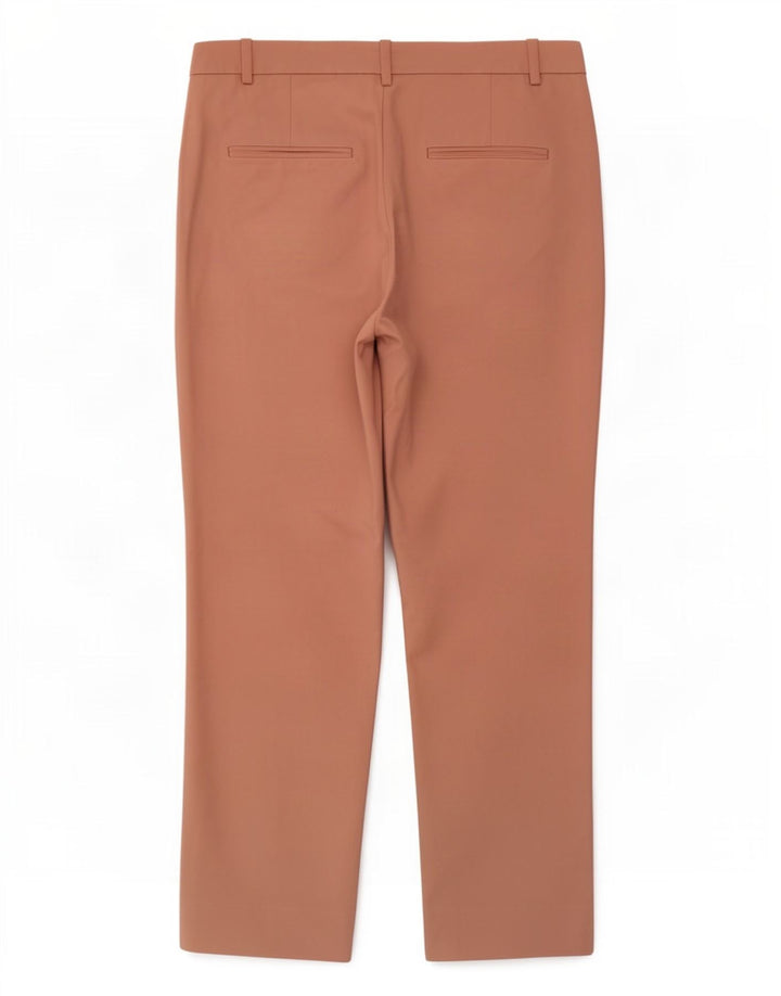 Calças cortadas femininas Zara EU 40 médio W30 L24 rosa