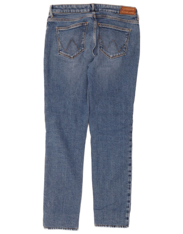 Jeans skinny feminino Wrangler W28 L27 algodão azul