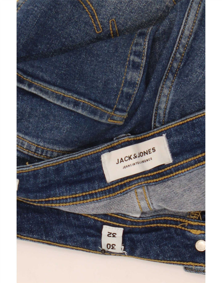 Calça jeans feminina Jack & Jones Liam Distressed W30 L32 Azul