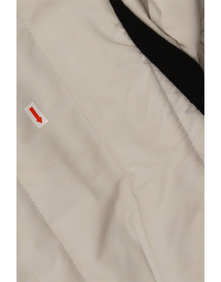 Jaqueta bomber feminina com capuz REFRIGIWEAR UK 14 médio branco poliamida