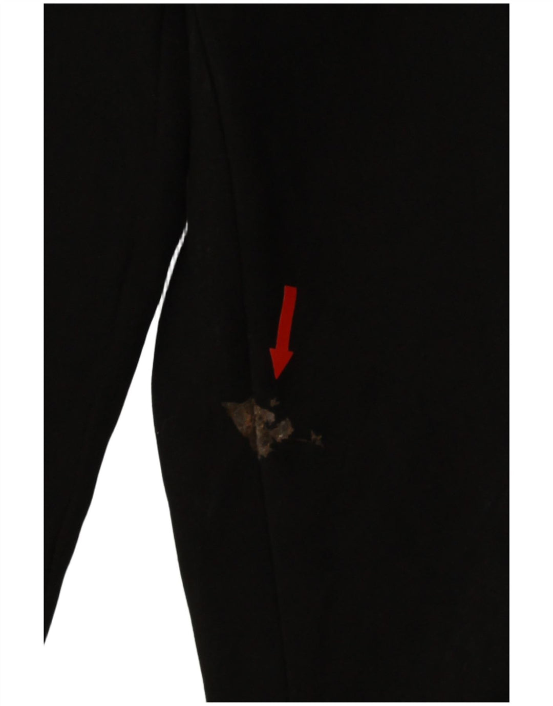 Zara Calça feminina skinny cortada média W28 L26 preta