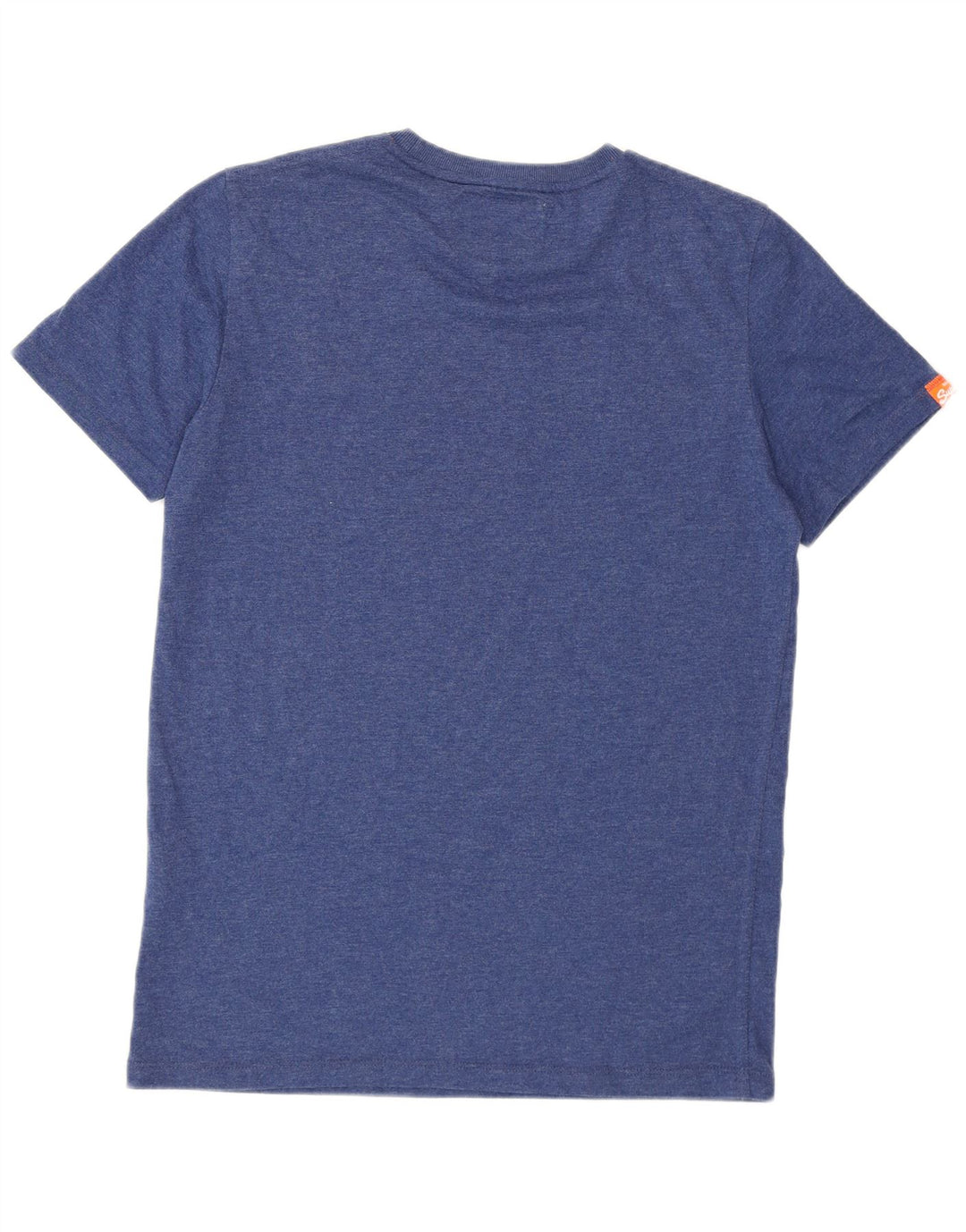 Camiseta masculina Superdry Top médio algodão azul