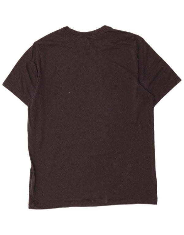 Camiseta Nike Masculina Dri Fit Graphic Top Médio Preto Esportes